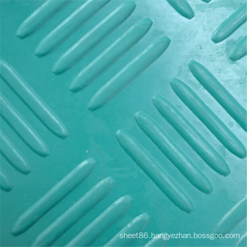 Green Checker Anti Slip Rubber Sheet